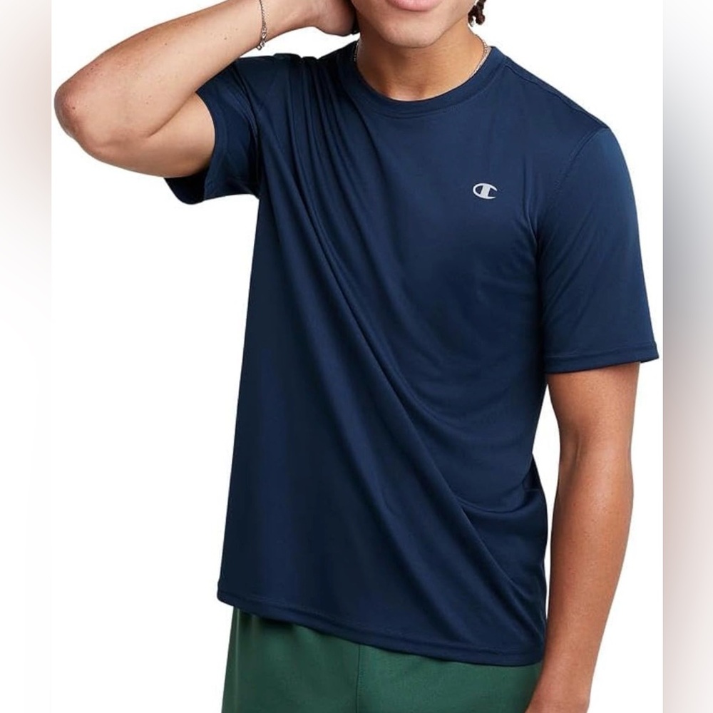 Champion Men's T-shirt Sport Tee Moisture Wicking Anti Odor, Athletic XLT NWT